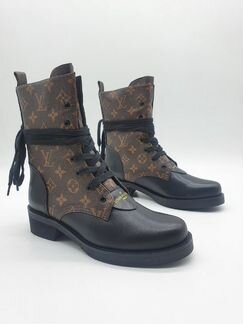 Ботинки Louis Vuitton кожаные