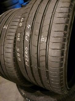 295 30 20 2шт б/у Pirelli PZero PZ4