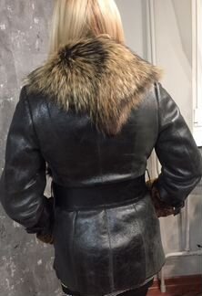 Дубленка кожаная
