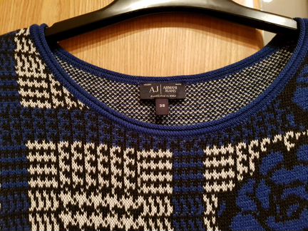 Шерстяное платье armani jeans