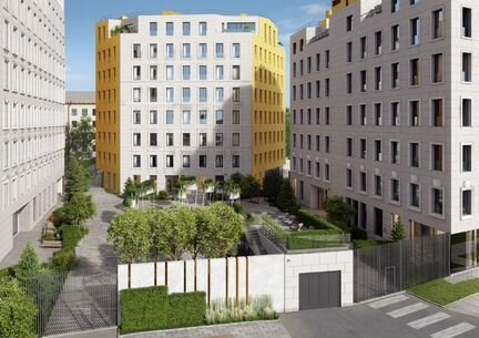 2-к апартаменты, 74.9 м², 7/8 эт.