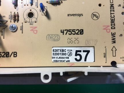 Модуль стиральной машины Вестел Vestel WM1040E