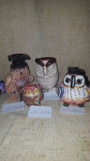 Фигурки сов разные