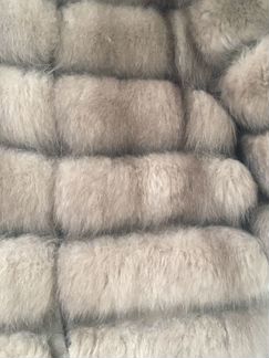 Шуба трансформер мех песец