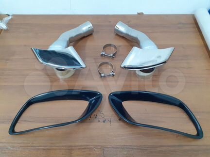 Накладки с насадками BMW X 6 E 71 от версии X6 5.0