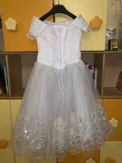 Платье новогоднее на 7-9 лет