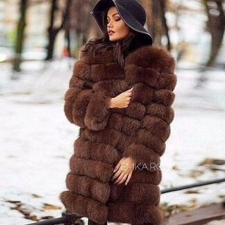 Шуба песец