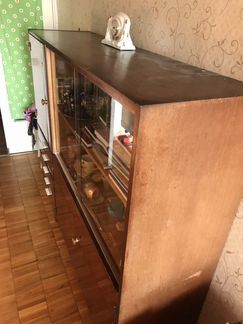 Сервант советский винтажный