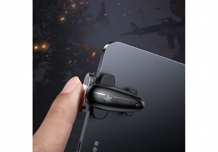 Триггер Baseus shooting game tool for pad Black