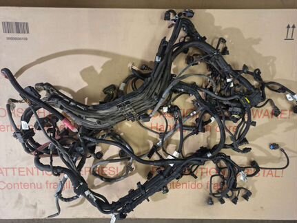 BMW X6M E86 X5m проводка моторная жгут мотора