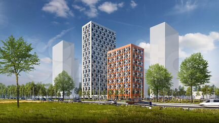 2-к квартира, 69.6 м², 11/17 эт.