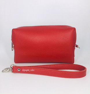 Косметичка из натуральной кожи