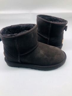 Угги замшевые UGG classic mini Bomber Угги замш